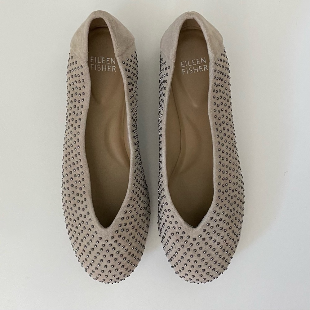 Eileen Fisher studded flats - Picture 7 of 10